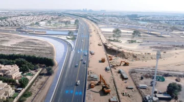 تسهيل الحركة المرورية.. افتتاح جسر جديد لتطوير تقاطعات شارع القدرة في دبي